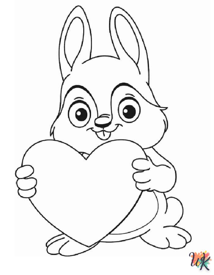 Coloriage Lapin 47