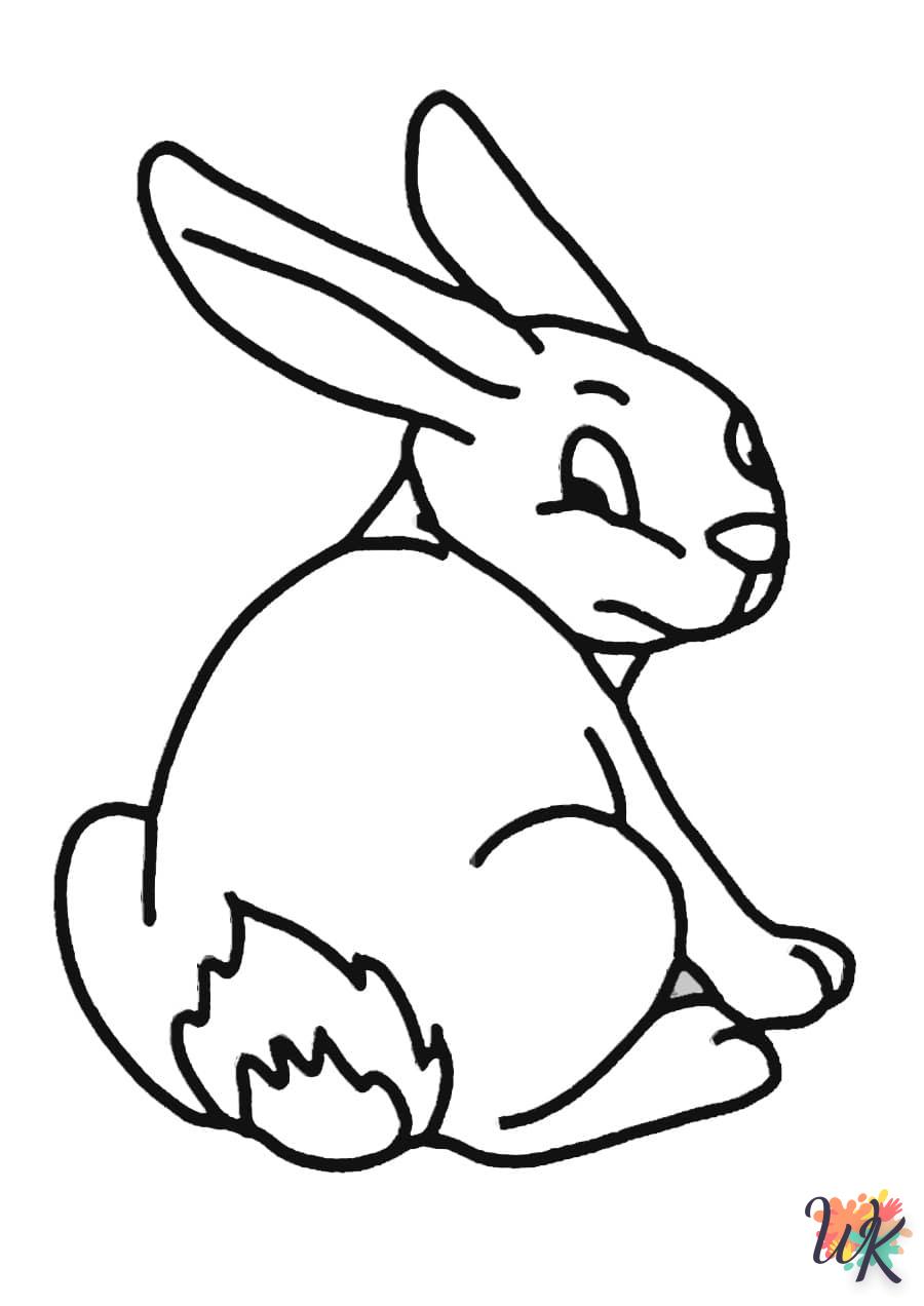 Coloriage Lapin 56