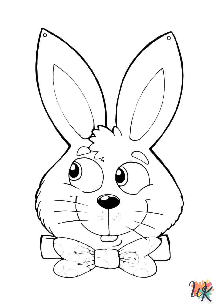 Coloriage Lapin 57
