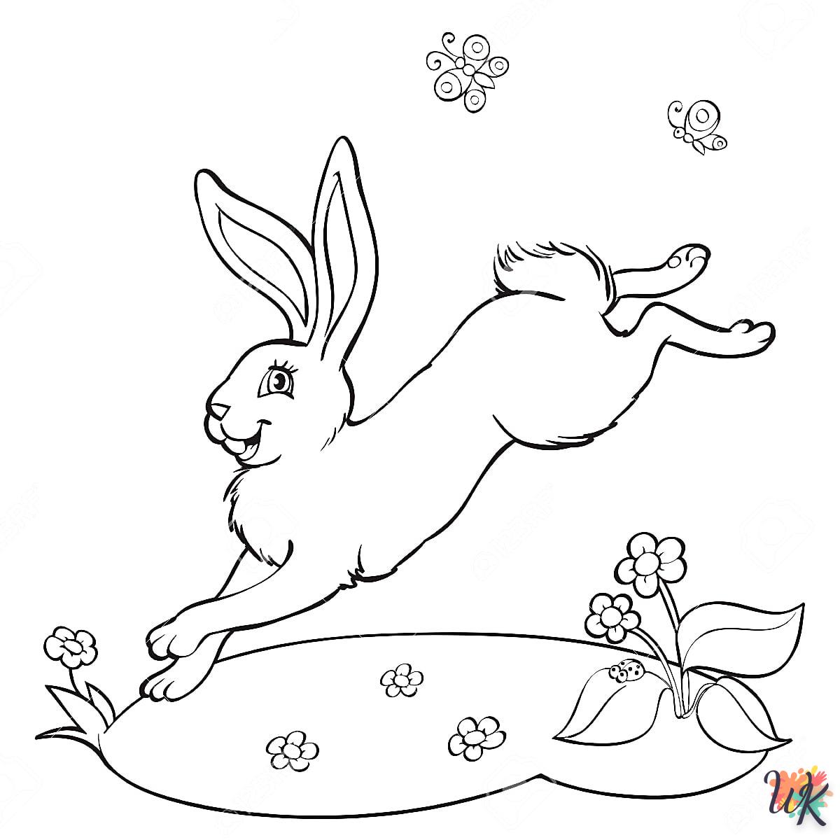 Coloriage Lapin 59