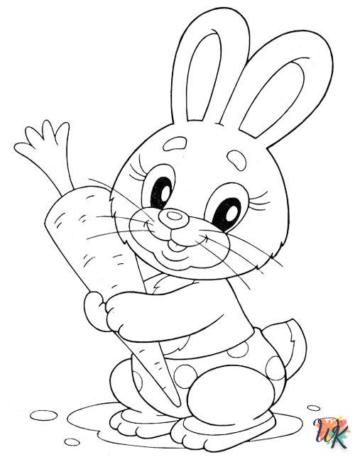 Coloriage Lapin 62