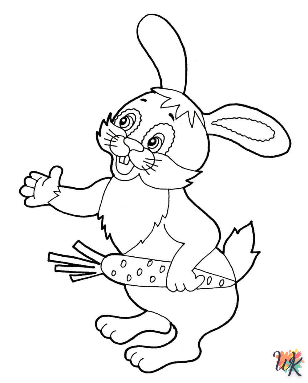 Coloriage Lapin 64