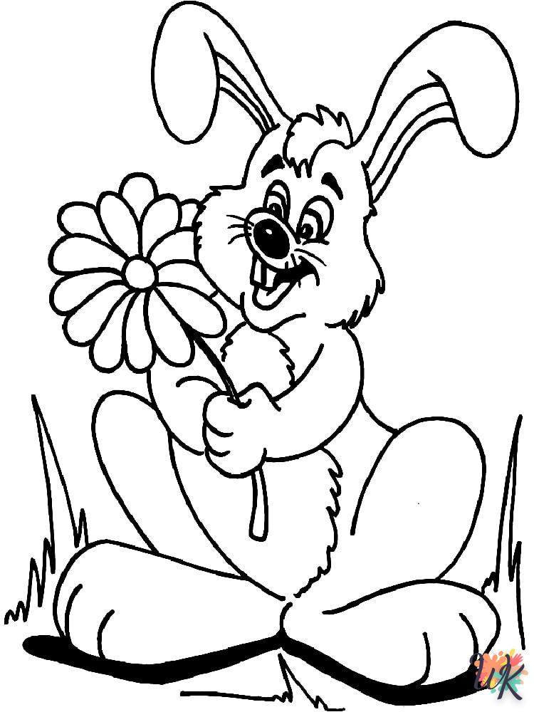 Coloriage Lapin 67