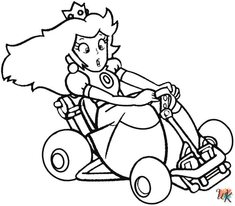 coloriage Mario Kart  a dessiner et imprimer