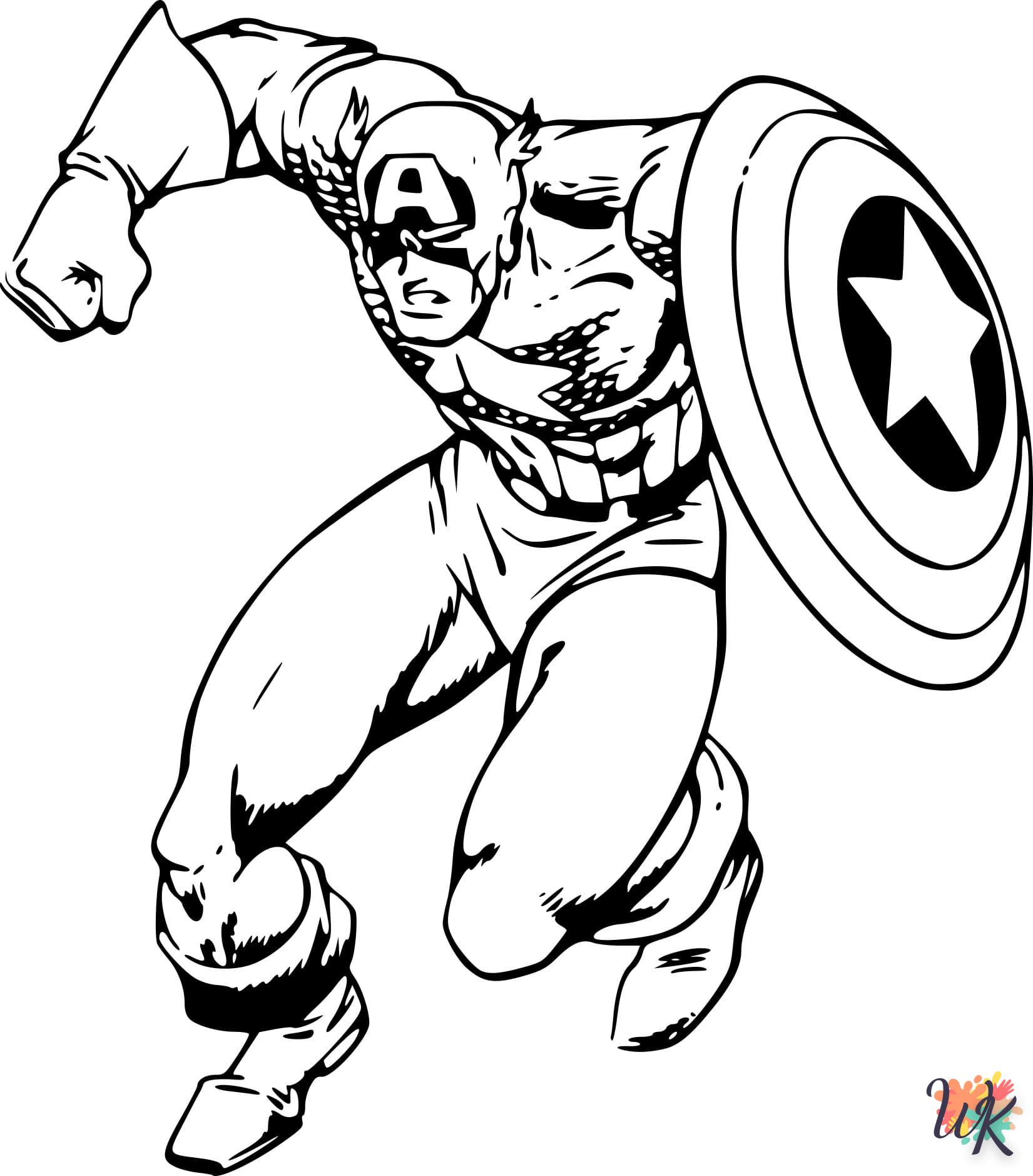 télécharger coloriage Marvel  gratuit