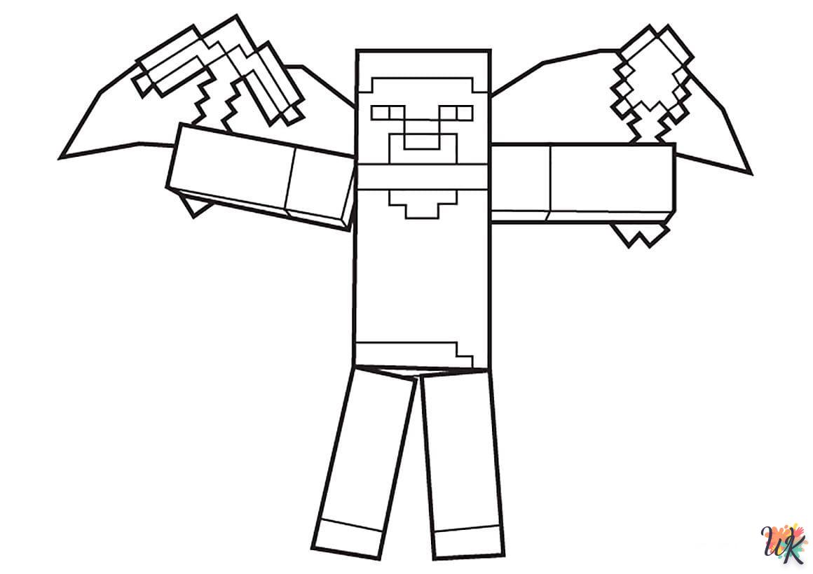 Coloriage Minecraft 27