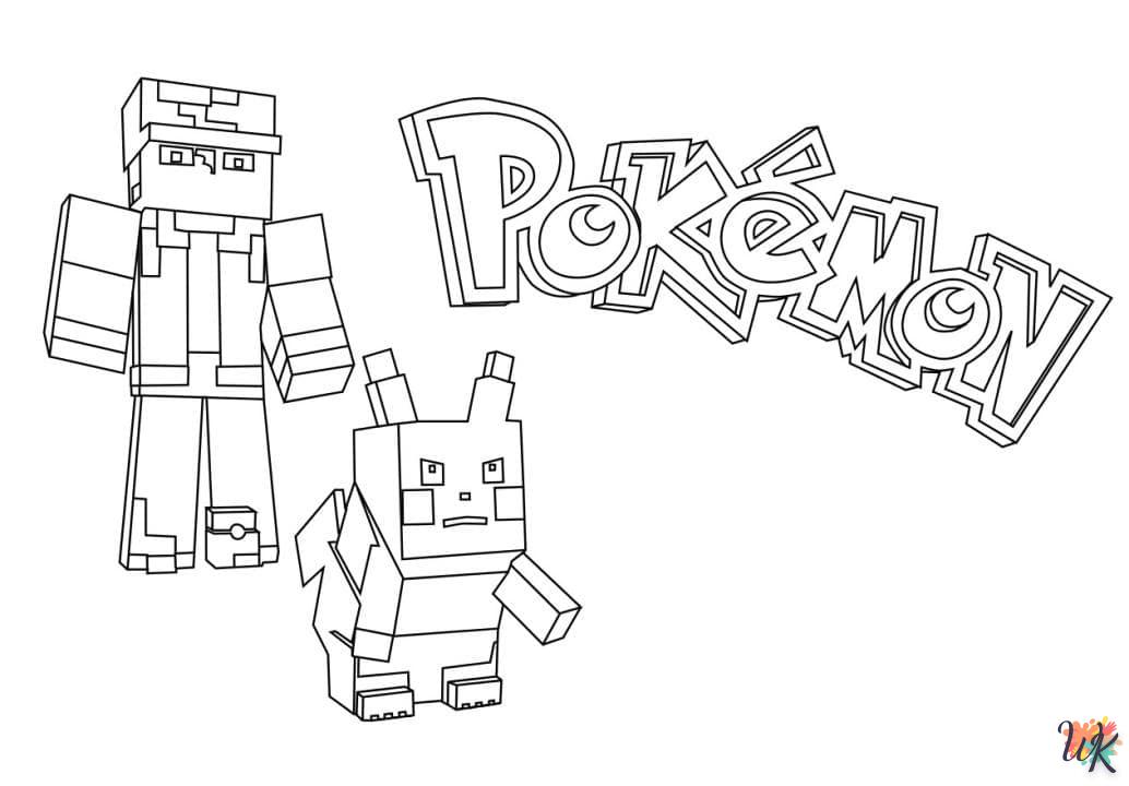 Coloriage Minecraft 31