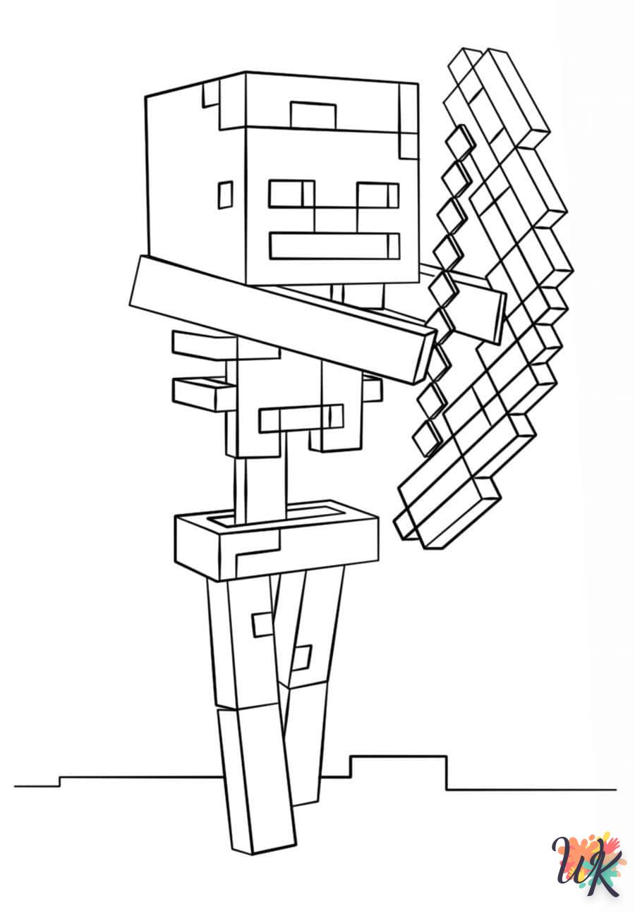 Coloriage Minecraft 50