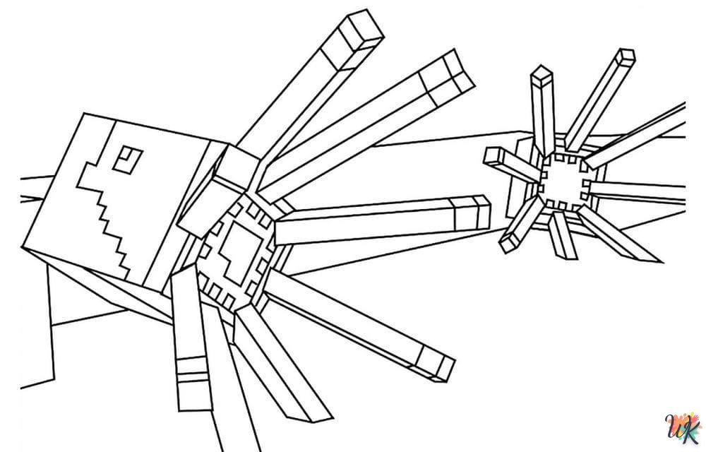 Coloriage Minecraft 88