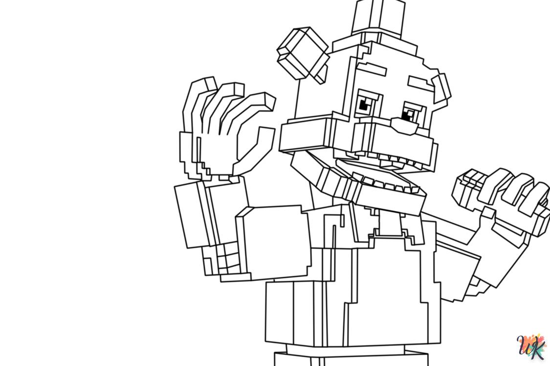 Coloriage Minecraft 93