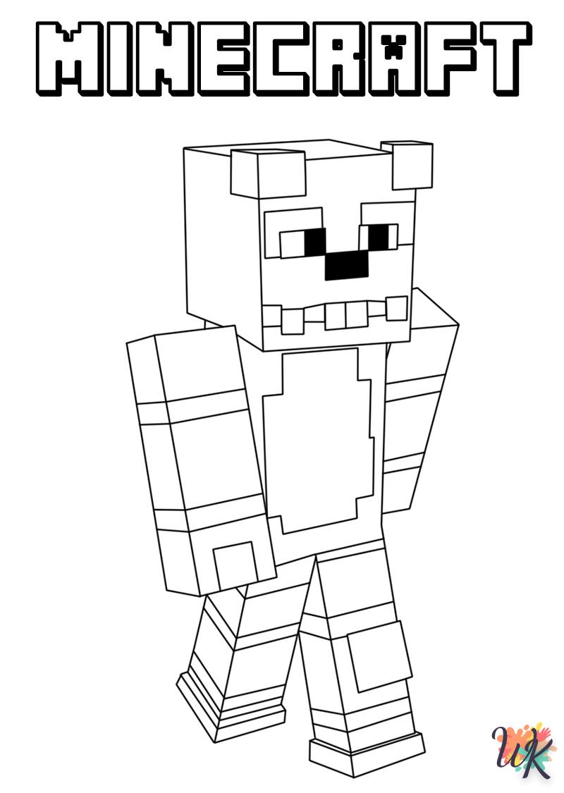 Coloriage Minecraft 94