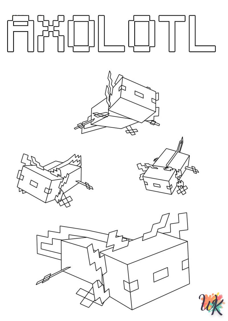 Coloriage Minecraft 96