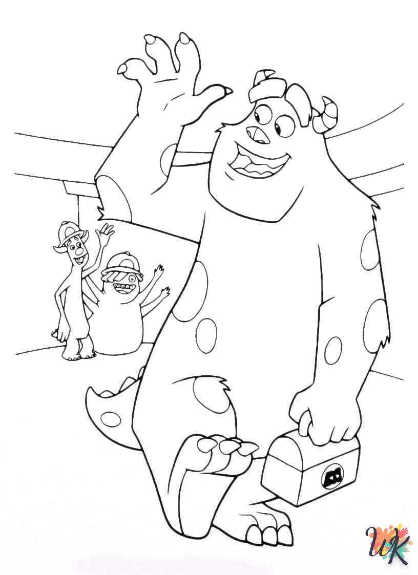 Coloriage Monster Inc 12