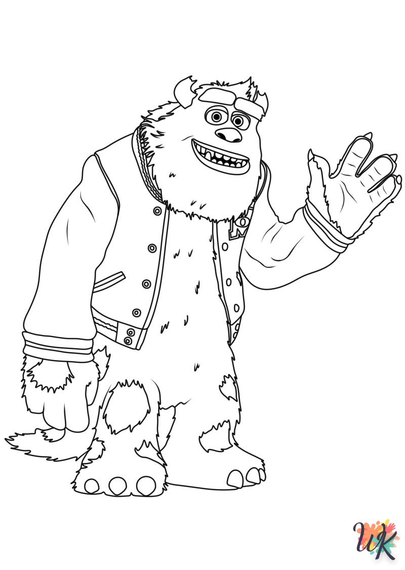 Coloriage Monster Inc 2