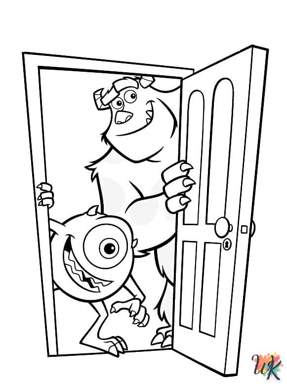 Coloriage Monster Inc 22