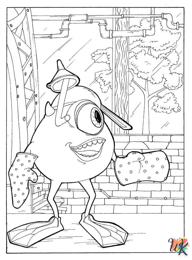 Coloriage Monster Inc 26