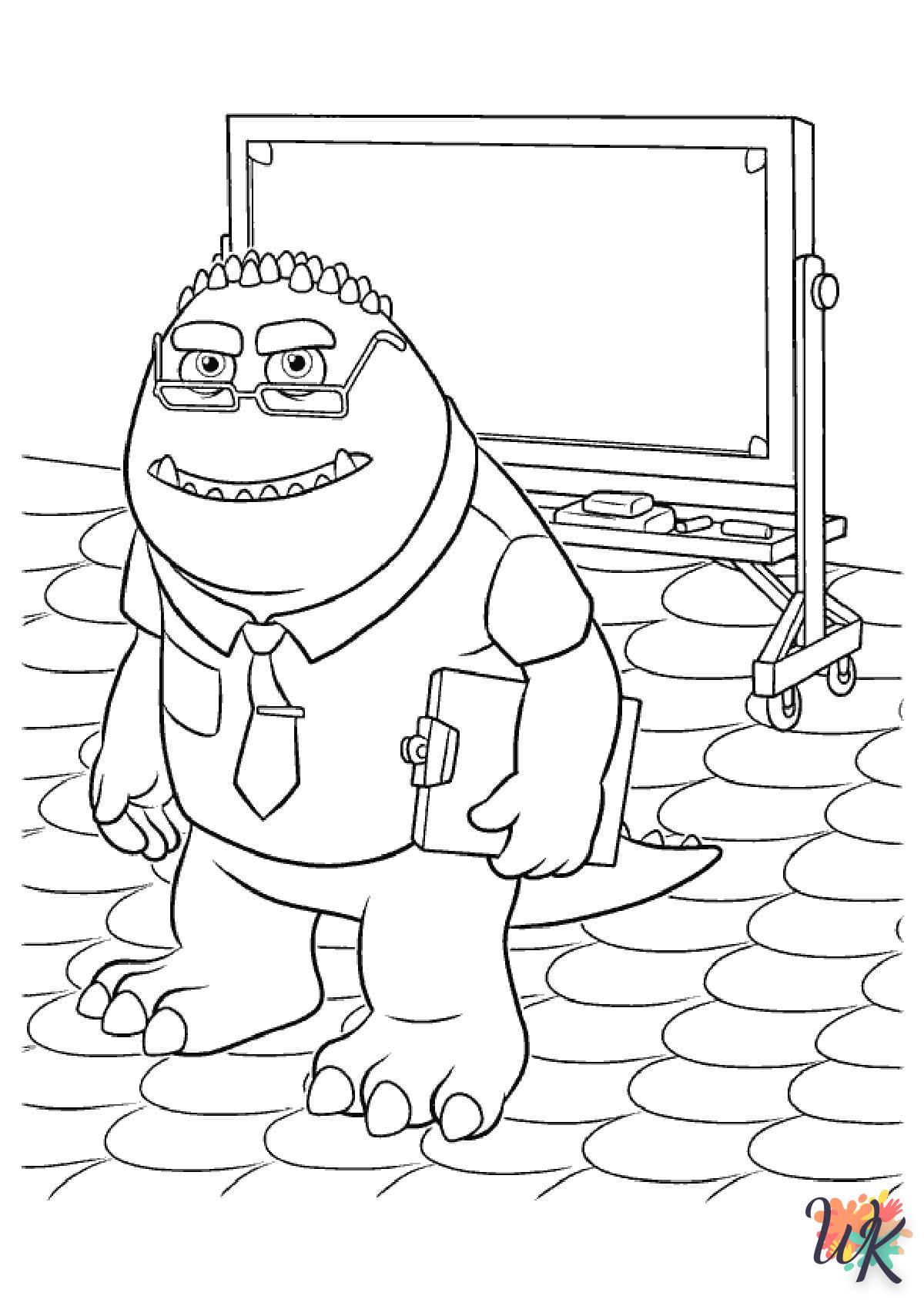 Coloriage Monster Inc 53