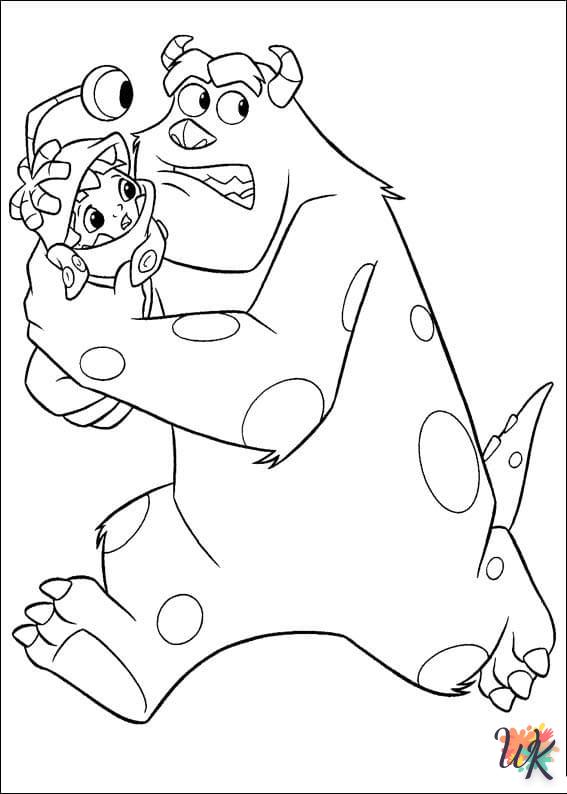 Coloriage Monster Inc 58