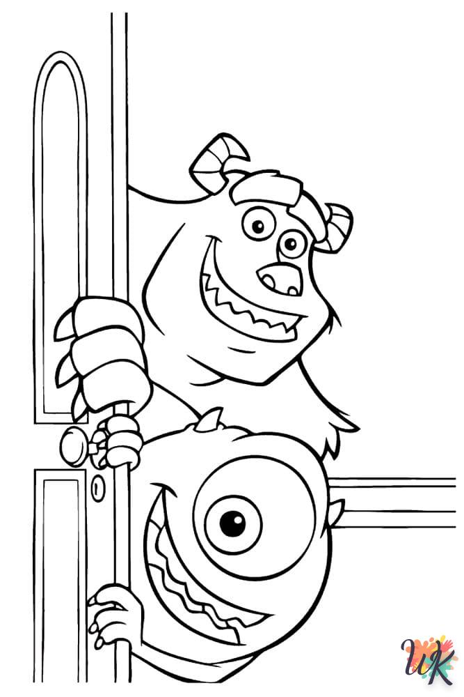 Coloriage Monster Inc 60