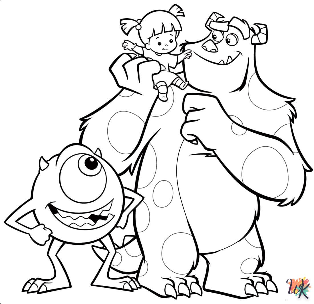 Coloriage Monster Inc 66