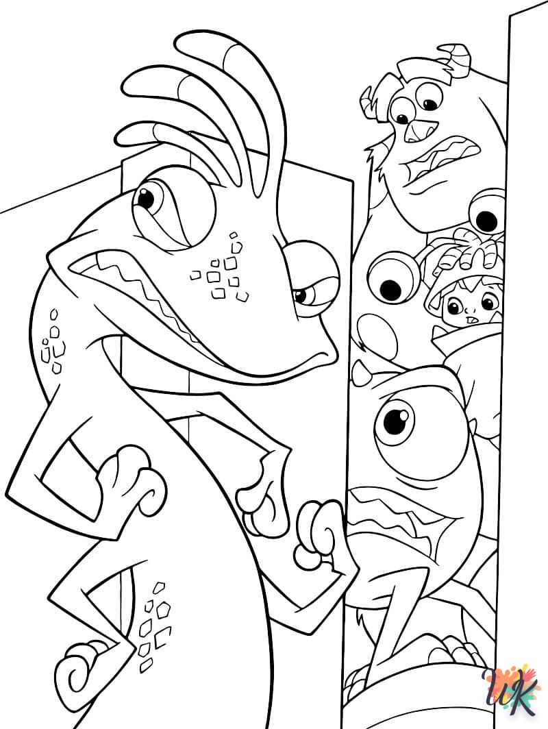 Coloriage Monster Inc 73