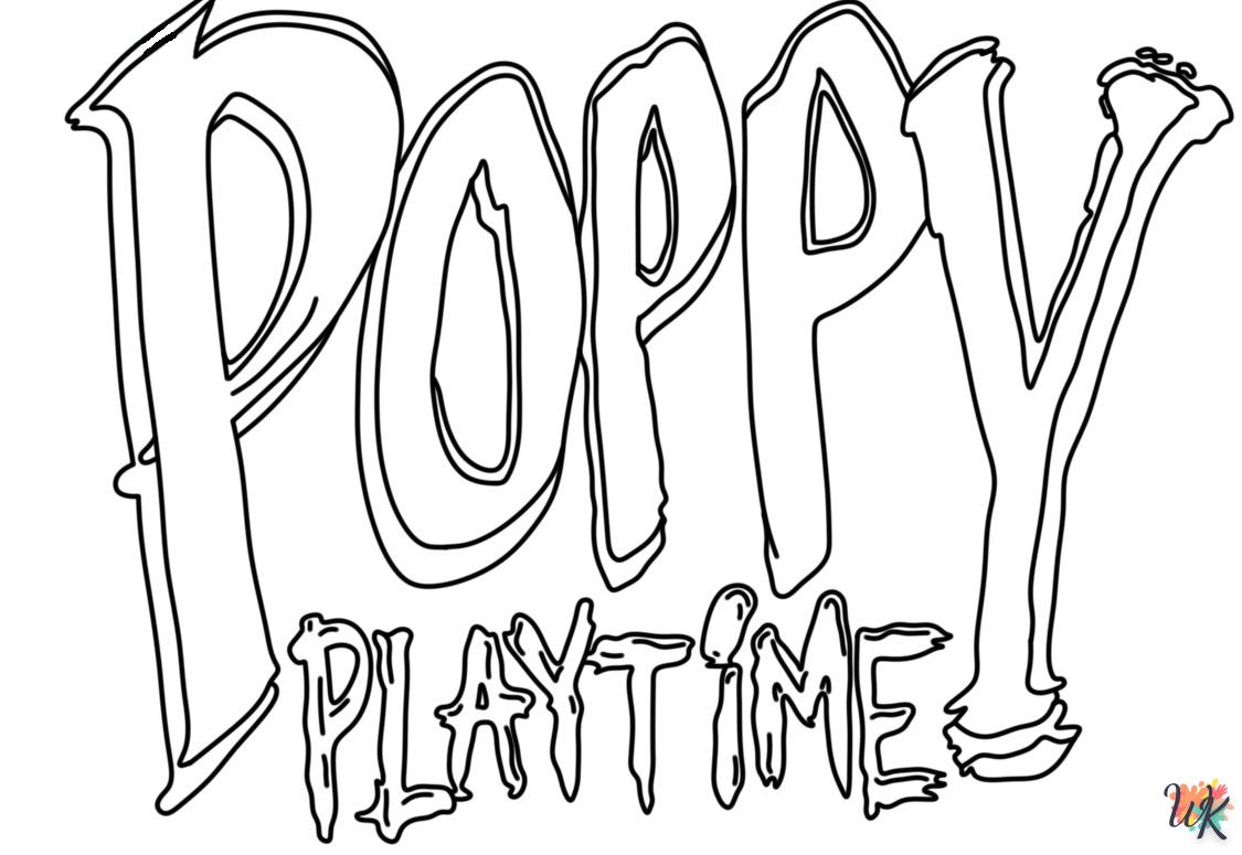 coloriage Poppy Playtime  bebe animaux a imprimer gratuit