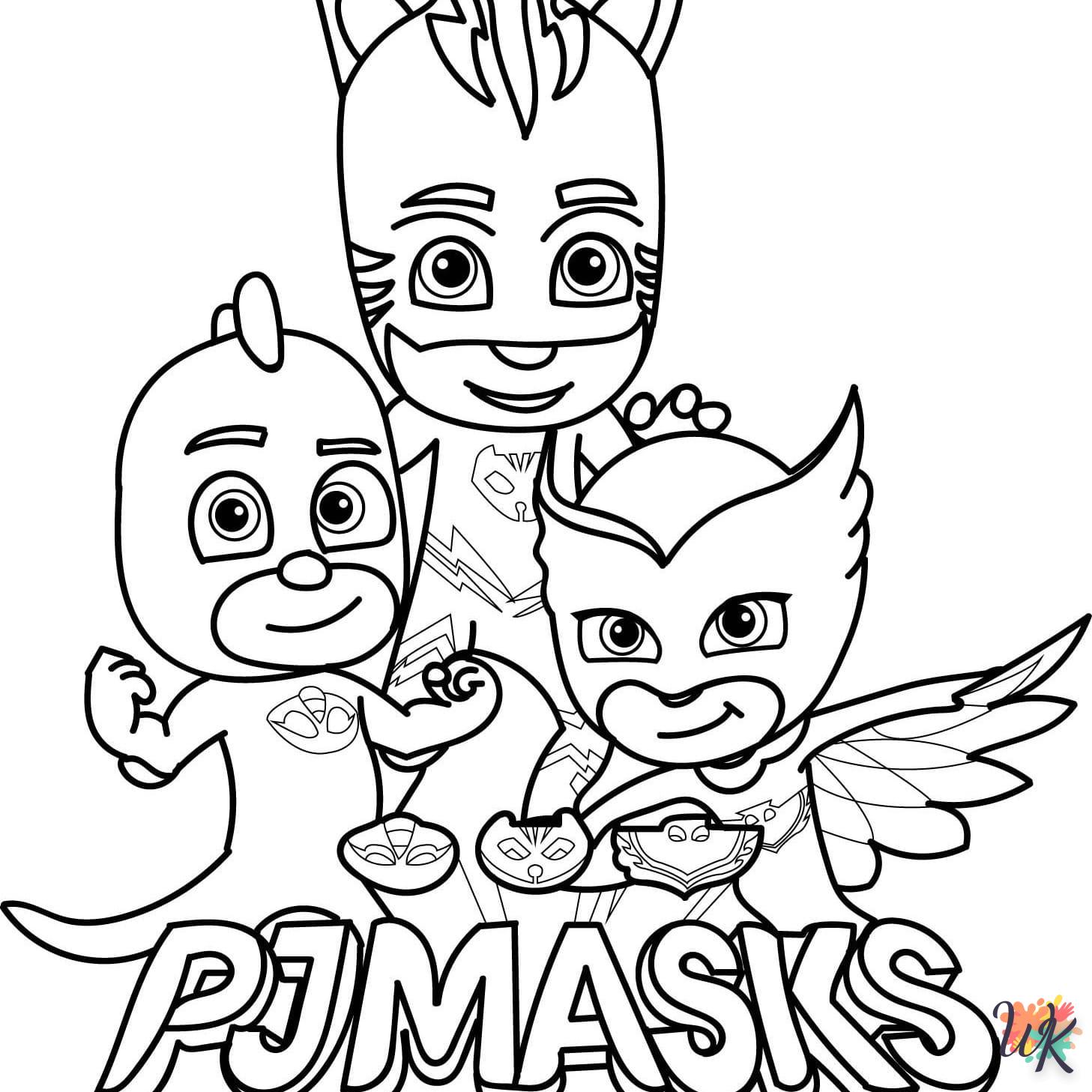 coloriage Pyjamasques  a imprimer gratuit