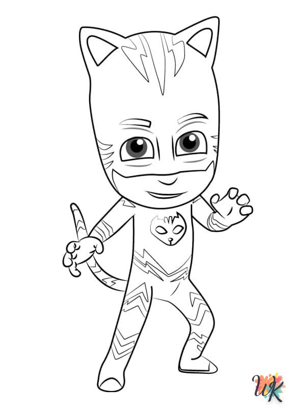 coloriage Pyjamasques  à imprimer gratuit 1