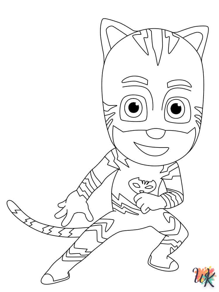 coloriage Pyjamasques  enfant à imprimer