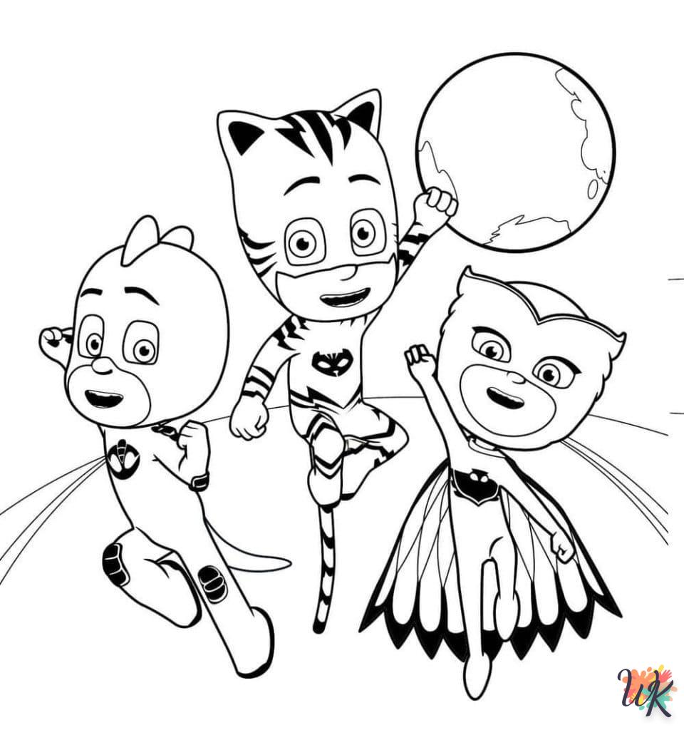 coloriage Pyjamasques  en ligne gratuit