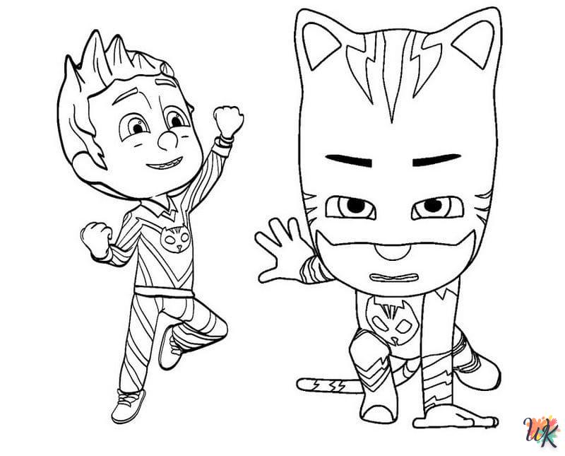 coloriage Pyjamasques  pour enfant gratuit