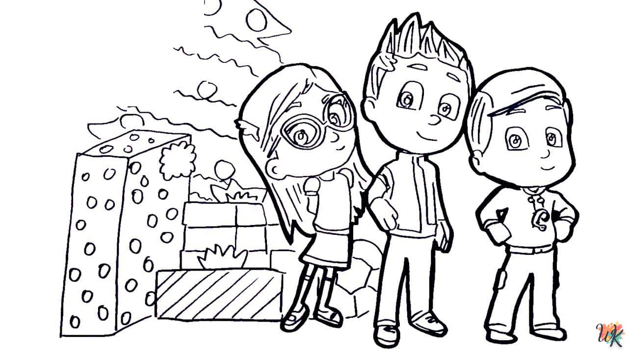 imprimer coloriage Pyjamasques  pour enfant