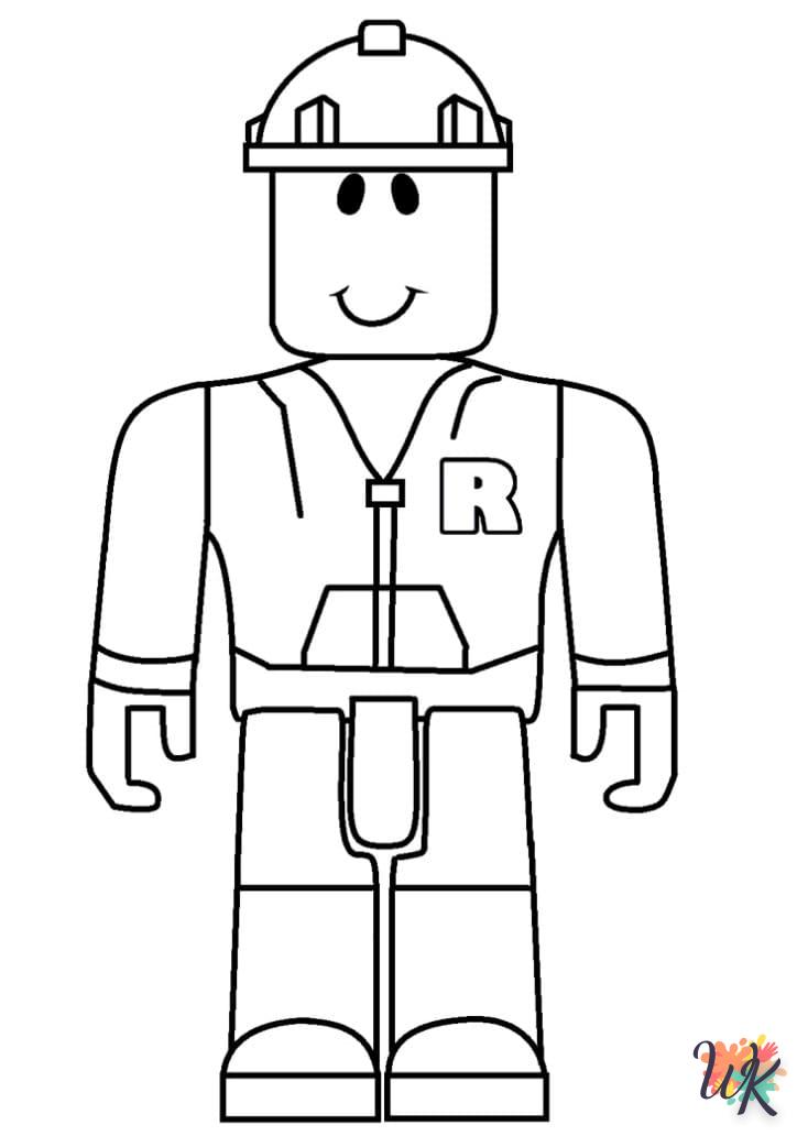 coloriage Roblox  pour enfants à télécharger