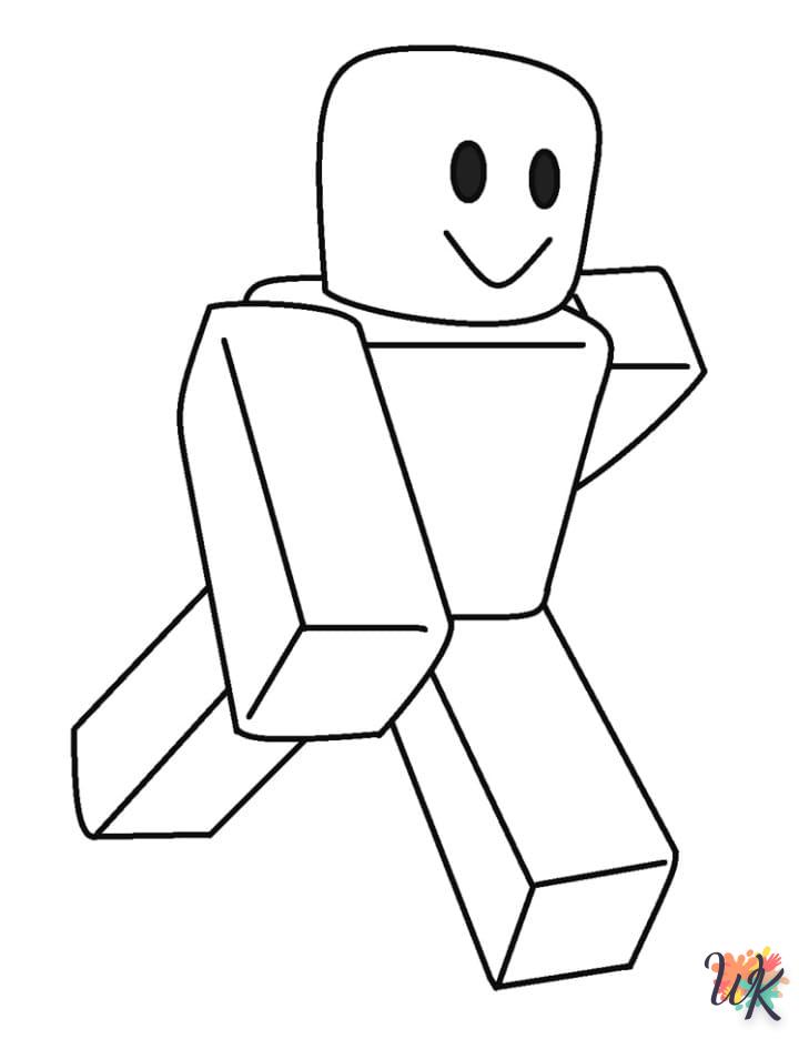 coloriage Roblox  a dessiner en ligne 1