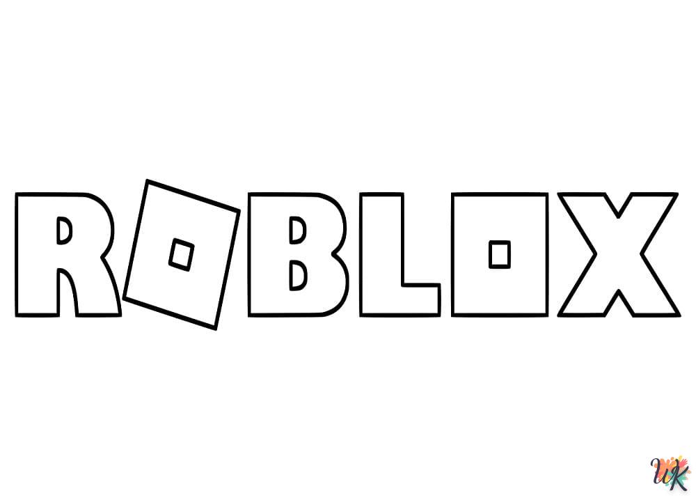 coloriage Roblox  a imprimer enfant 5 ans 1