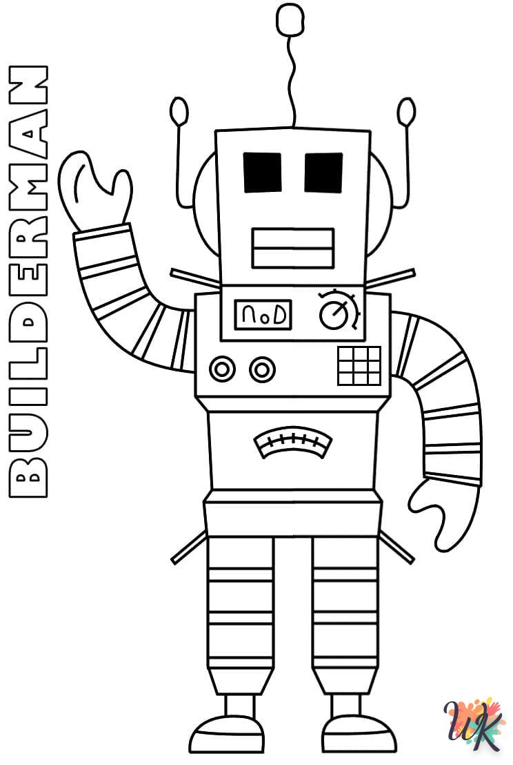 imprimer coloriage Roblox  pour enfant