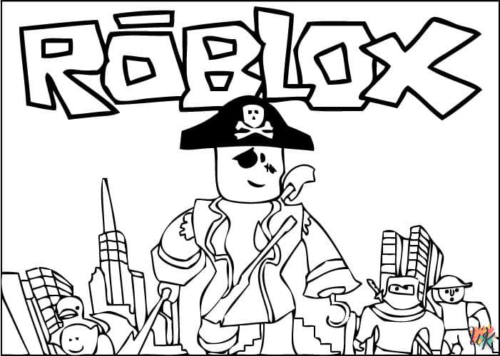 coloriage Roblox  en ligne adulte gratuit