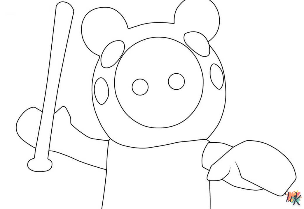 coloriage Roblox  enfant 7 ans a imprimer