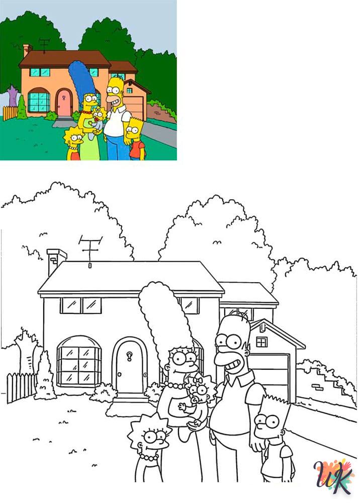 Coloriage Simpsons 24