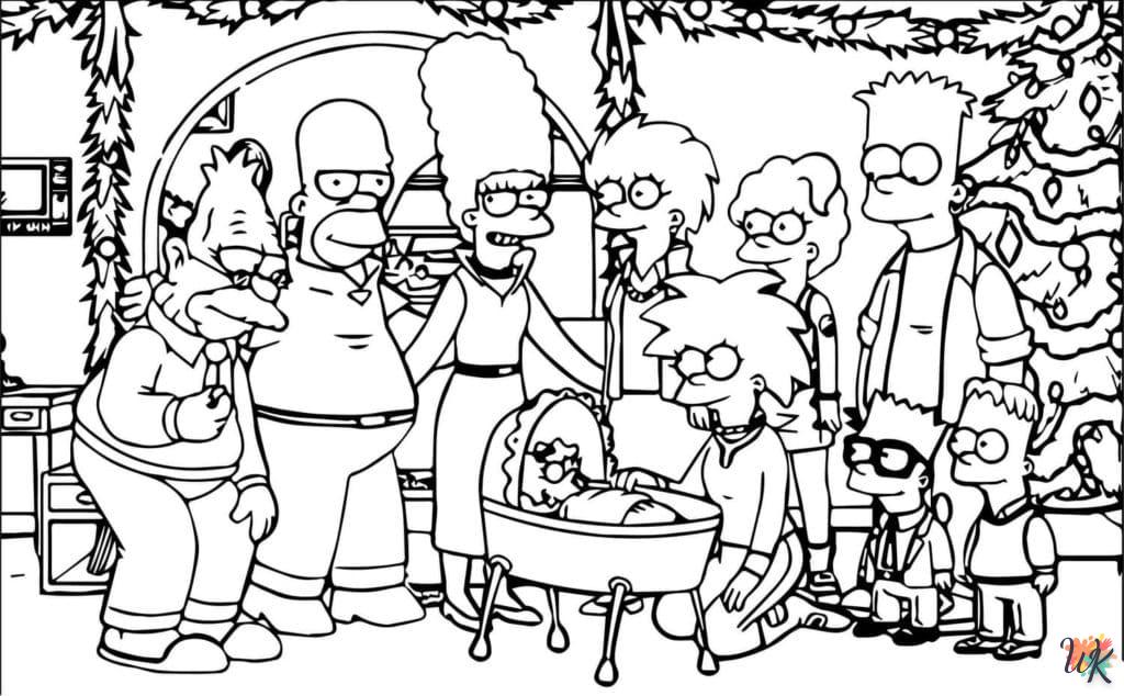 Coloriage Simpsons 92