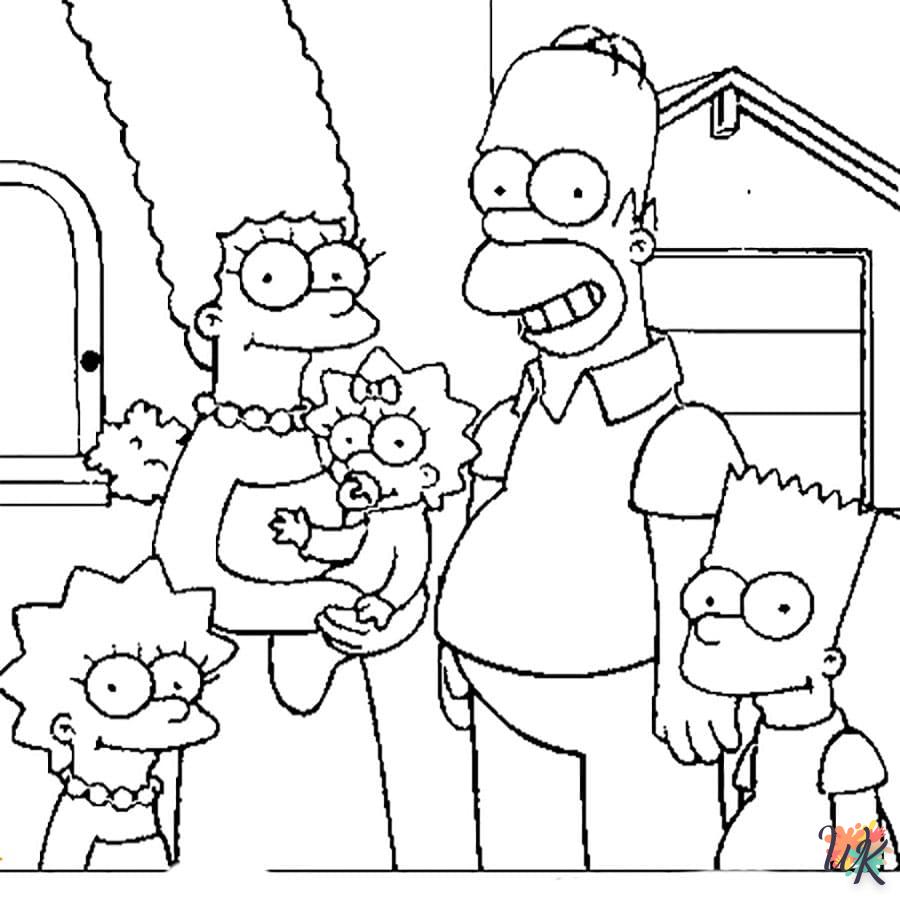 Coloriage Simpsons 94