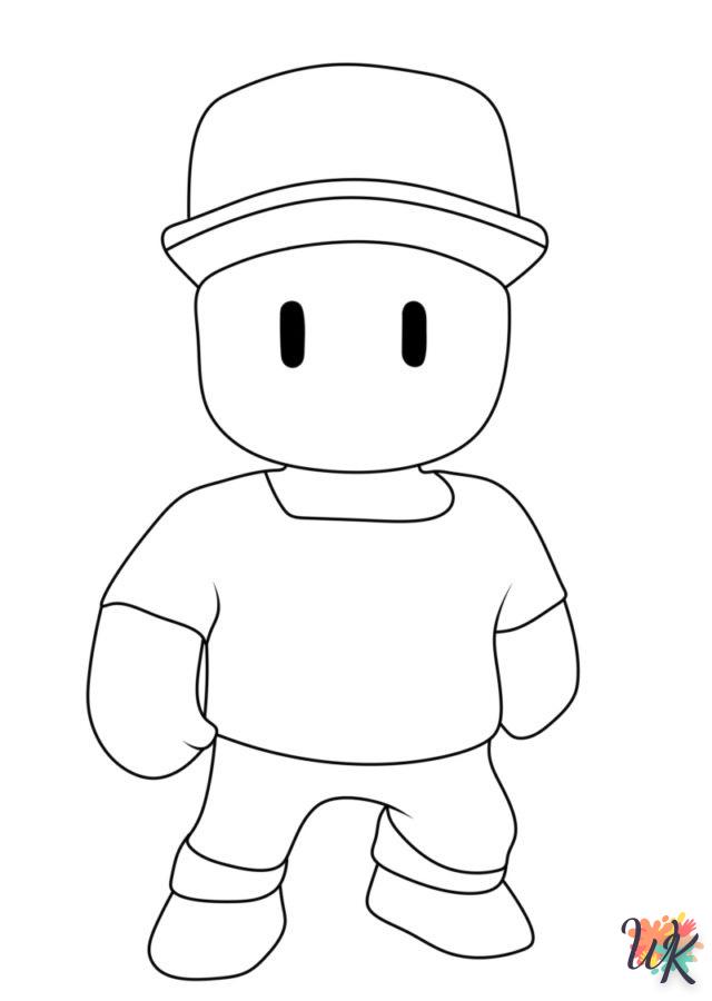 a imprimer coloriage Stumble Guys  gratuit