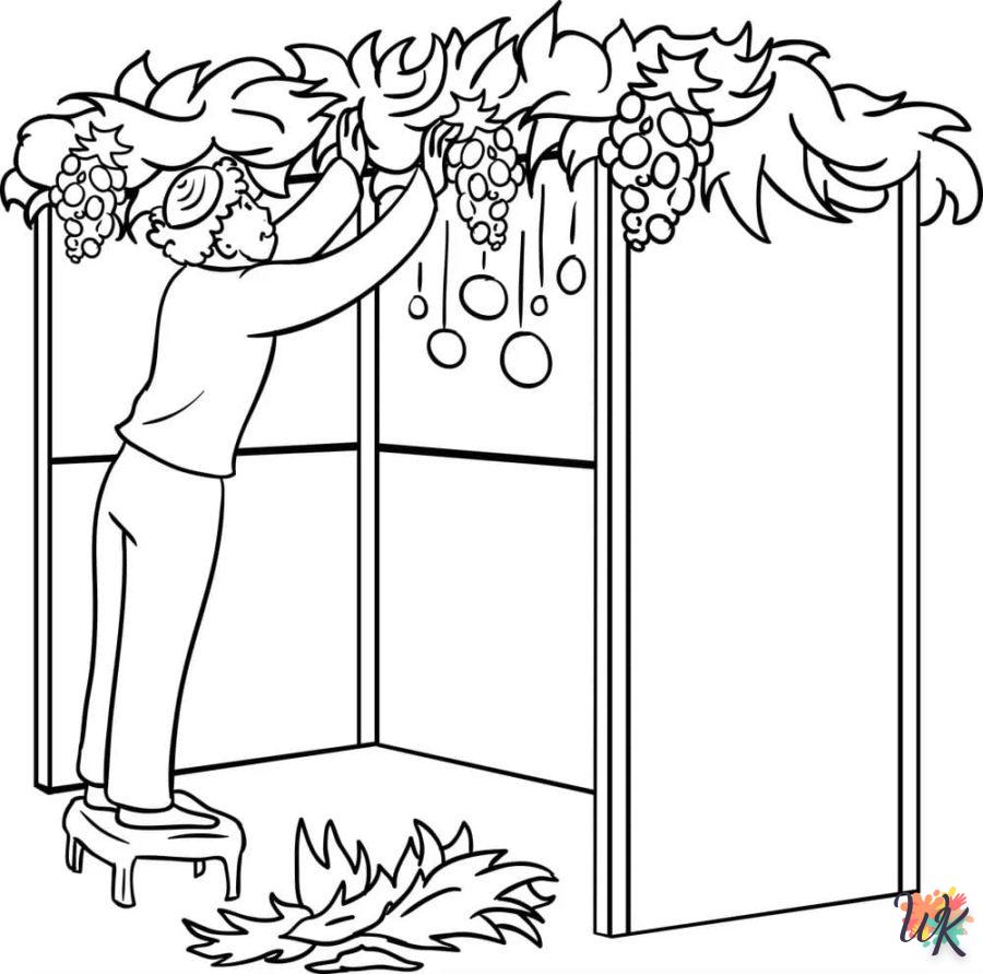 Coloriage Sukkot 14