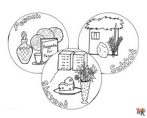 Coloriage Sukkot 47