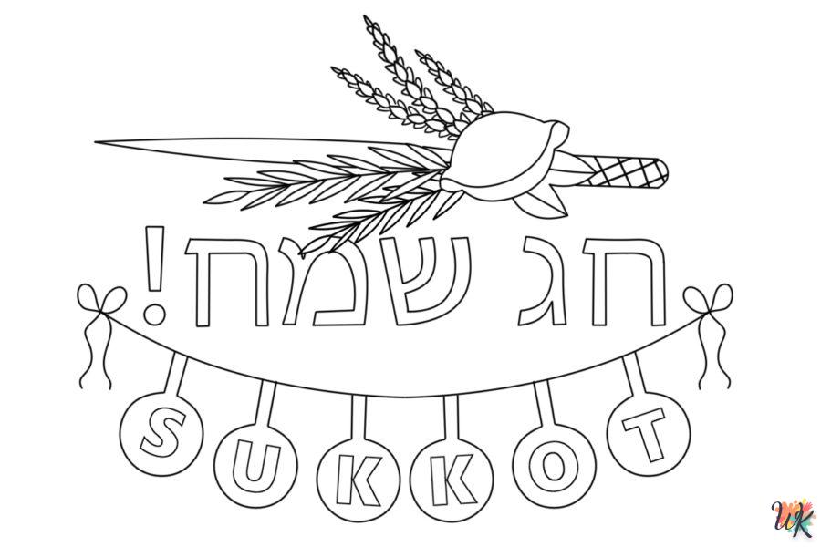 Coloriage Sukkot 5