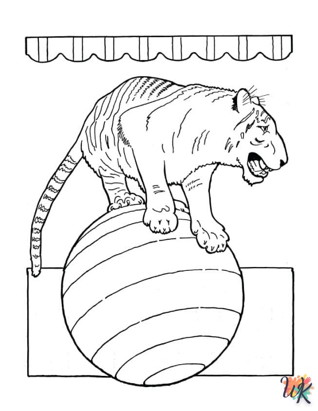 coloriage Tigre  sonic en ligne gratuit à imprimer