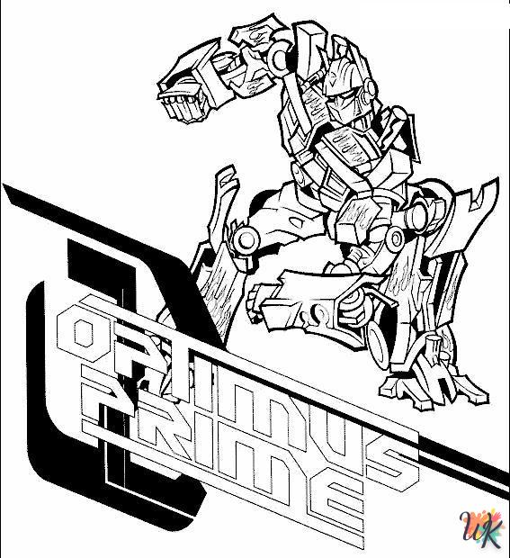 coloriage Transformers  en ligne adulte gratuit 1