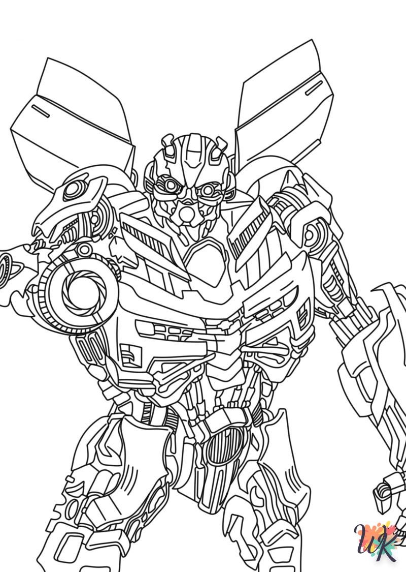 coloriage Transformers  en ligne a colorier 3