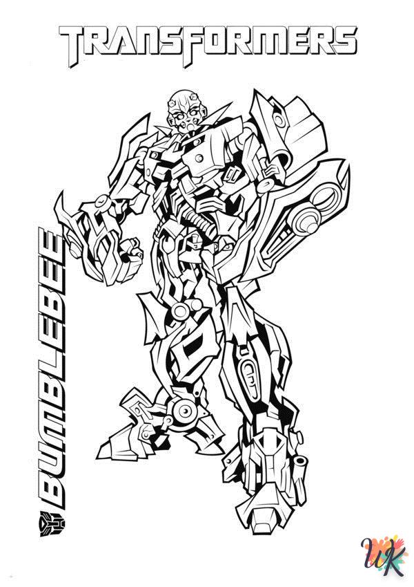 coloriage Transformers  a colorier en ligne