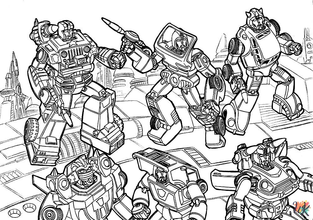 coloriage Transformers  en ligne a colorier 2